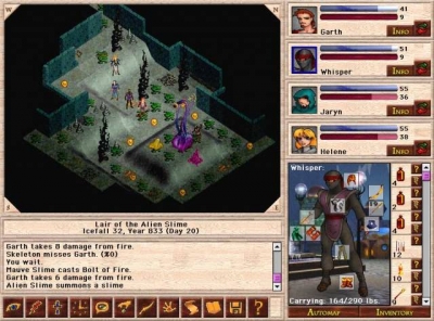 Screen ze hry Avernum 3