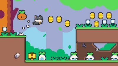 Screen ze hry Super Cat Bros.