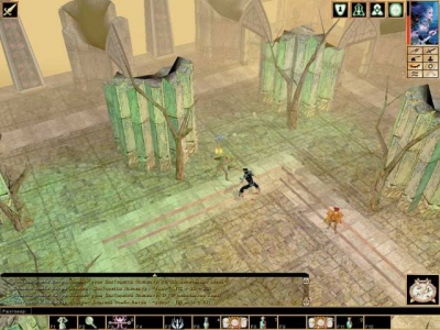 Screen ze hry Neverwinter Nights: Shadows of Undrentide