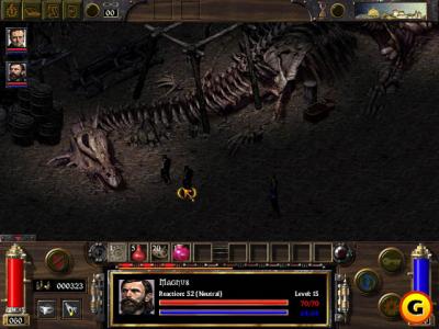 Screen ze hry Arcanum: Of Steamworks and Magick Obscura