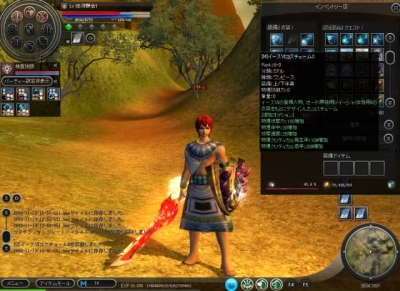 Screen ze hry Ys Online: The Call of Solum