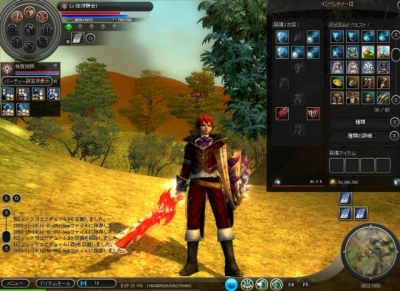 Screen ze hry Ys Online: The Call of Solum
