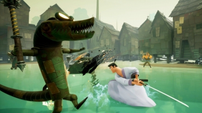 Screen ze hry Samurai Jack: Battle Through Time