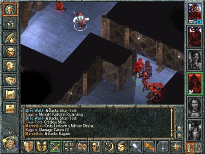 Screen ze hry Baldurs Gate: Tales of the Sword Coast