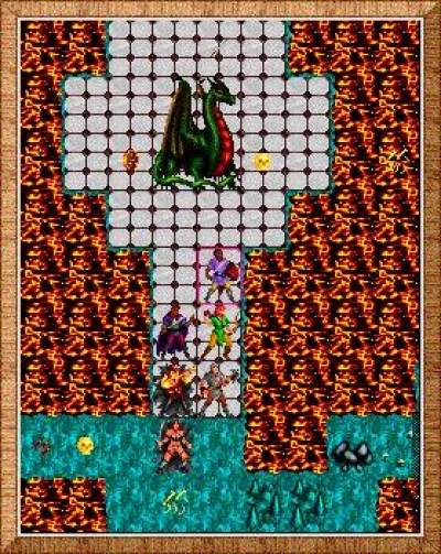 Screen ze hry Exile III: Ruined World