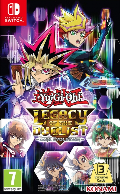 Artwork ke he Yu-Gi-Oh Legacy of the Duelist Link Evolution