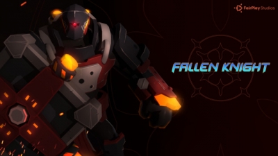 Artwork ke hře Fallen Knight