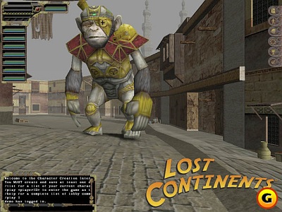 Screen Lost Continents