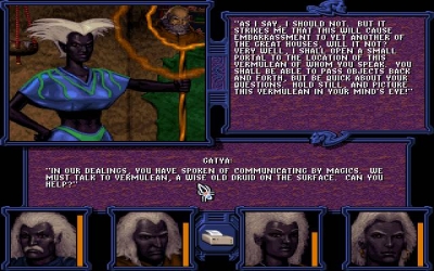 Screen ze hry Menzoberranzan