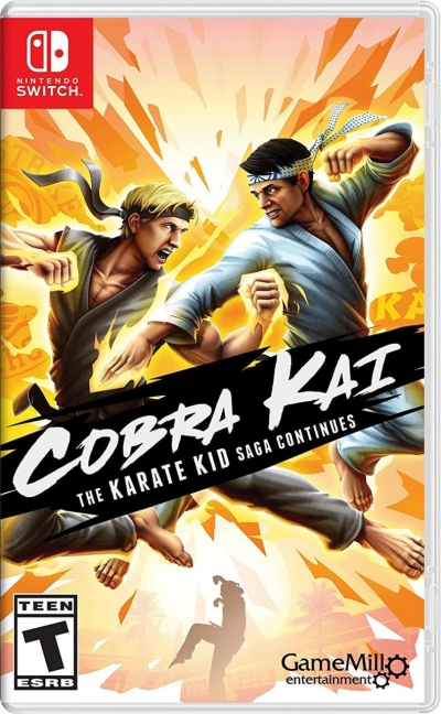 Artwork ke he Cobra Kai: The Karate Kid Saga Continues