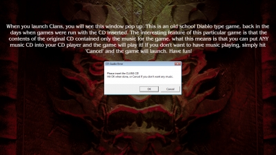 Screen ze hry Clans
