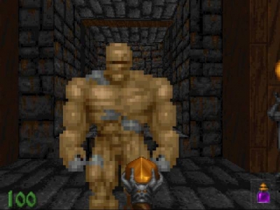 Screen ze hry Heretic