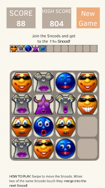 Screen ze hry The 11th Snood