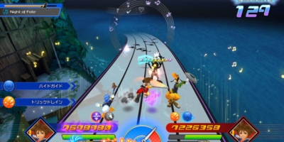Screen ze hry Kingdom Hearts: Melody of Memory