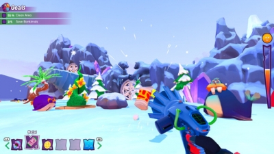 Screen ze hry Island Saver