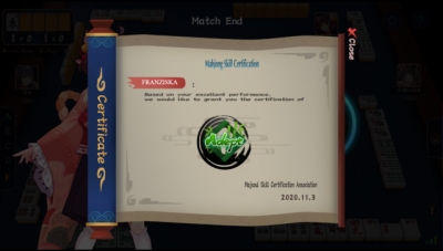 Artwork ke h�e MahjongSoul