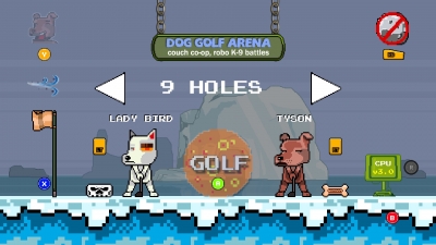 Screen ze hry Dog Gone Golfing