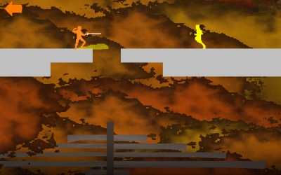 Screen ze hry Nidhogg