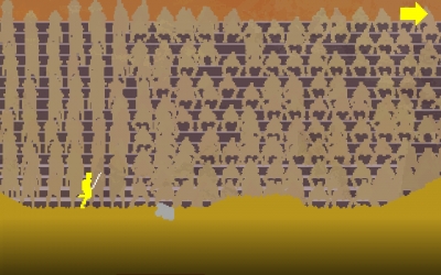 Screen ze hry Nidhogg
