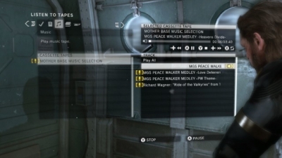 Screen ze hry Metal Gear Solid V: Ground Zeroes