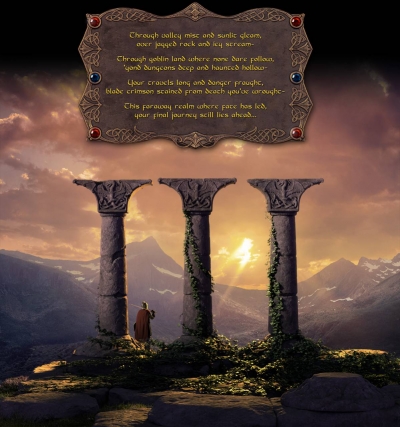 Screen ze hry Eschalon: Book III