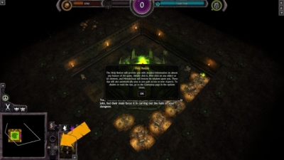 Screen ze hry War for the Overworld