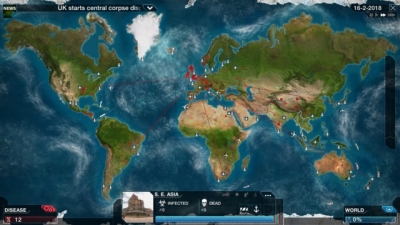 Screen ze hry Plague Inc: Evolved