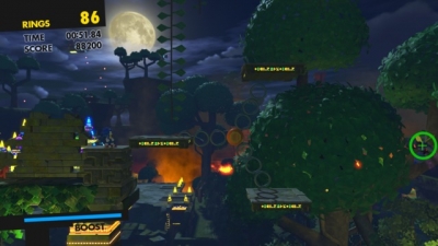 Screen ze hry Sonic Forces