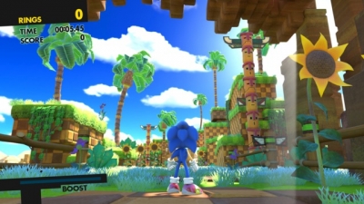 Screen ze hry Sonic Forces