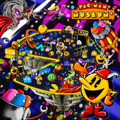 Artwork ke he Pac-Man Museumplus