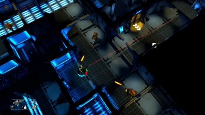 Screen ze hry Space Revenge