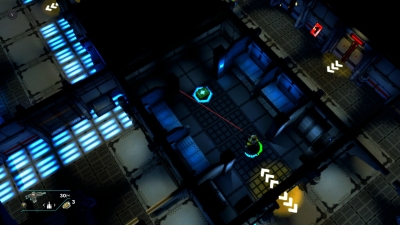 Screen ze hry Space Revenge