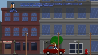 Screen ze hry Inspector Waffles