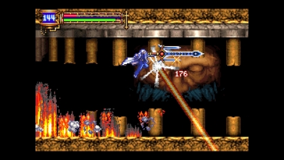Screen ze hry Castlevania Advance Collection