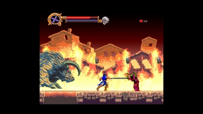 Screen ze hry Castlevania Advance Collection