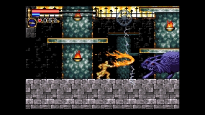 Screen ze hry Castlevania Advance Collection