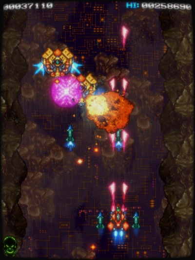 Screen ze hry Crisis Wing