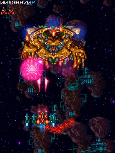 Screen ze hry Crisis Wing