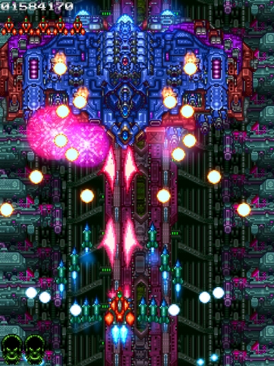 Screen ze hry Crisis Wing