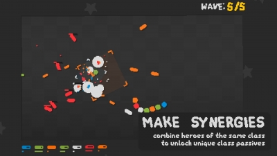 Screen ze hry SNKRX
