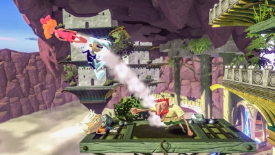 Screen ze hry Nickelodeon All-Star Brawl