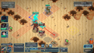 Screen ze hry Ignited Steel: Mecha TBT