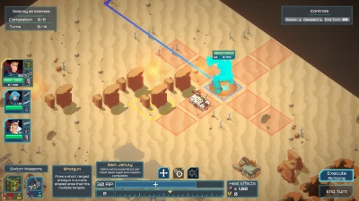 Screen ze hry Ignited Steel: Mecha TBT