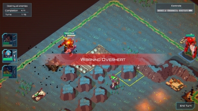Screen ze hry Ignited Steel: Mecha TBT