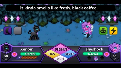 Artwork ke he Battle Gem Ponies