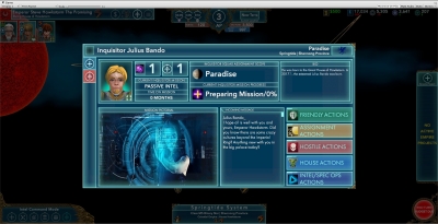 Screen ze hry Alliance of the Sacred Suns