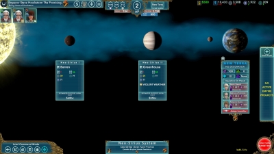 Screen ze hry Alliance of the Sacred Suns