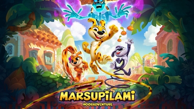 Artwork ke he Marsupilami: Hoobadventure