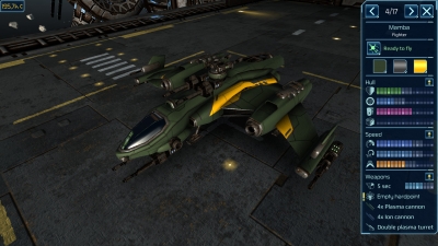 Screen ze hry Space Commander: War and Trade