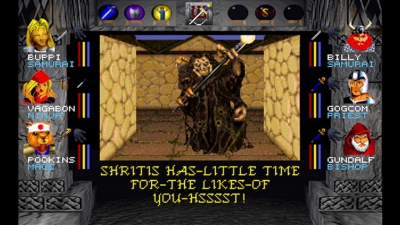 Screen ze hry Wizardry VII: Crusaders of the Dark Savant